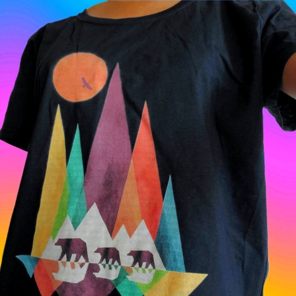 Cute Fruit of the Loom bear t-shirt 🐻